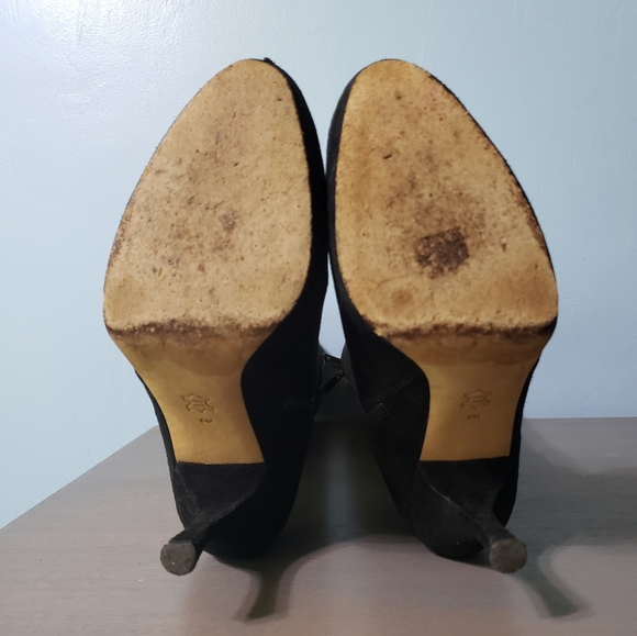 Via Spiga black suede knee boots. Sz 8. - Picture 2 of 4